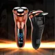 Powerful Cordless LCD Electric Shaver 3D Floating Wet Dry Beard Electric Razor Rechargeable Facial
