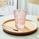 1 Piece 310ml 10OZ Crystal Kiriko Japanese Craft Collect Whisky Wine Glass Green Red Blue Black Pink