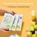 Watercolor Coloring Book for Adults 32K Drawing Paper 250g Artist Sketchbooks Notebooks Painting Art