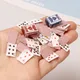 1Set Miniature Items Mini Poker Playing Cards Toys Pretend Play Poker for Barbie House 1/12