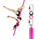 2m Aerial Flying Pole Portable Suspension Fitness Tube Hanging Rotary Silicone Steel Dancing Pole