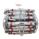 10m Steel Wire Rope Ladder Fire Escape Rope Ladder Household Fire Prevention High-Altitude Rescue