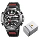 2023 New LOQNCE Watch 98001 with Box High Quality Digital-Analog Movement Men's Watches Popular