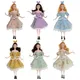 1PC 30cm doll dress pastoral style dress doll dress flower fairy dress doll gift