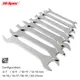 Hi-spec Open End Wrench Set 6-32mm Universal Open Wrench Opening Single-end Ultra-thin Small Wrench