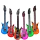 35inch Inflatable Guitar Inflatable Rock 'N Roll Electric Guitar for 80s 90s Themed Party Adults