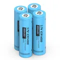 4/8PC PKCELL 14500 800mAh 3.7V Li-ion Rechargeable Batteries AA Battery Lithium Cell for Bike