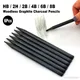 6Pcs Set Professional Woodless Graphite Charcoal Pencils HB / 2H / 2B / 4B / 6B / 8B For Artist Art
