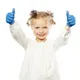 20/50 Pack Kids Disposable Nitrile Gloves Students Multipurpose Latex Free Gloves for Gardening
