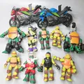 Playmates Teenages Mutant Ninja Turtles Leonardo Raphael Splinter Shredder Joint Movable Doll Anime