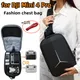 Fashion Chest Bag for DJI MINI 4 PRO Bag Drone One Shoulder Storage Bag Oblique Straddle Bag