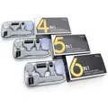 DRS 4/5/6 in 1 Microneedle Derma Roller Kit Skin Care Micro Needle Derma Roller 0.25mm Titanium