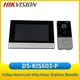 Original IP Video Intercom 7-inch Monitor DS-KH6320-WTE1 Doorbell DS-KV6113-WPE1(C) WIFI Unlock Door