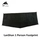 3F UL GEAR LanShan 1 Tent footprint waterproof wearproof groundsheet original silnylon ground cloth