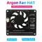 Argon Fan HAT for Raspberry Pi 4 with Power Button PWN Software Controllable 40mm Fan for Pi 4B 3B+