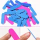 50/100pcs Mini Blue Rose Red Double Sided Nail File Disposable Nail Art Accessories Buffer Files for