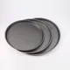 9/10/11/12-Inch Pizza Pan Baking Tray Carbon Steel Baking Tins Easy to Use Gift