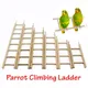 DIY HandCraft Wood Hanging Decor Climbing Ladder Parrot Toys Bird Supplies Hamsters Toy