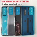 New Original For Xiaomi Mi 10T Tempered Glass Back Battery Cover For Xiaomi Mi10T Pro 5G Phone