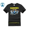 GILDAN casual t-shirt Men's Ramones New Fashion 2017 Brandfashion Print Slim Fit T Shirt O Neck Top
