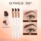 O.TWO.O Wild Eyebrow Brush Small Square Liner Contour Eyeliner Eyeshadow Hairline Artifact Women