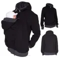 Maternity Coats Baby Carrier Jacket Kangaroo Warm Maternity Hoodies Women Outerwear Coat For