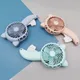 3 Colors Portable Handheld Fan Hand Pressure Fan Mini Portable Fan Without Battery Household Cute