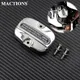 Motorcycle Chrome Rear Brake Master Cylinder Cover For Harley Touring Models 2008-2018 Street Glide