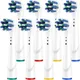 4/8/12/16PCS EB50 Multi Angle Clean Replacement Brush Heads For Oral B D12 D16 D100 Cross Action