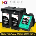 Remanufactured For HP 350 351 HP 350 XL 351 XL Ink Cartridge For HP Photosmart C4275 C4280 C4283