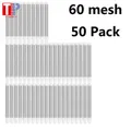 Tpaitlss 50 Packs Airless Spray Gun Filter Wagner Spraytech 60 mesh Airless Spray Gun Accessories