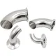 19mm-102mm Pipe OD Butt Weld 1.5"4"Tri Clamp SS304316L Stainless Steel 90 Degree Elbow Sanitary Pipe