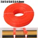 2mm 2.4mm 3mm 3.5mm 4mm Round Square Nylon Trimmer Line Brush Grass Cutting Weed Rope Strimmer Tool
