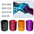 25.4-28.6/31.8MM 28.6-31.8 31.8-35MM Bicycle Bike Handlebar Shim Adapter Bike Fork Stem Spacers