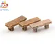 3Pcs/lot Stool Fairy Garden Miniatures dollhouse Accessories for Miniature Ornaments Benches Fairy