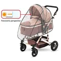 Universal Stroller Rain Cover Baby Travel Weather Shield Protects from Snow Wind Dust and Sun