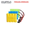 4.8v 700/1400/4500mah NiMH Battery For Rc toys Cars Tanks Robots Boats Guns AA 4.8v Rechargeable