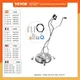 VEVOR 18-24 Inch Flat Surface Cleaner W/ 3 Nozzle Stainless Steel 4000PSI Pressure Washer Rotating