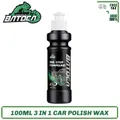 Batoca Car Wax 100ml 3 in 1 One Step Carnauba Wax Polish Wax Scratch Remover Paint Care Grinding