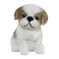 Toys Decor Home Tzu Shih Figurine Toys Resin Outdoor Garden Ornament Decoration Ornaments Puppy