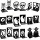 Creative Metal Bookends Retro Personality Animal Support Holder for Home Desk Storage Books