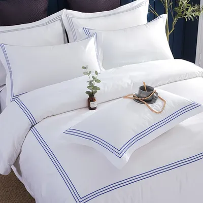 1Set Luxury 600TC 100% Egypt Cotton Gray 5 Stars Hotel Bedding Set Pure Cotton Queen King Size Duvet Cover Sheet Pillowcase