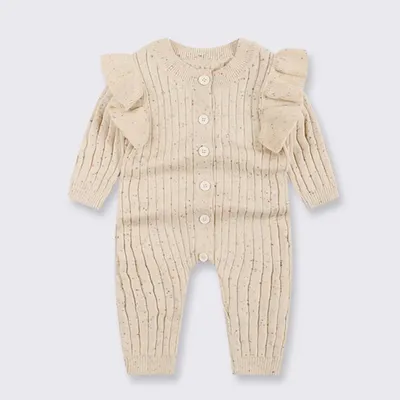 Autumn Spring Toddler Baby Boys Girl Romper Korean Style 0-24M Baby Boys Girl Clothing Infant Baby