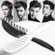 Pink Black White 4 Colors Fine Tooth Folding Brush Comb For Women And Men Beard And Mustache Styling