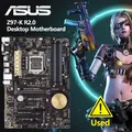 Used Asus Z97-K R2.0 Desktop Motherboard Z97 Socket LGA 1150 i7 i5 i3 DDR3 32G SATA3 ATX