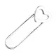 Original Me Safety Pin With Love Heart Brooch Pendant Charm DIY Jewelry Fit 925 Sterling Silver Bead