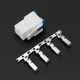 4 Pin Short Wave Radio Power Supply Socket Cable Cord Connector for ICOM IC-7000 IC-7600 FT-450