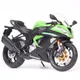 Green 1:12 Scale Automaxx Kawasaki Ninja ZX6R ZX-6R 636 Sport Bike Diecasts & Toy Vehicles