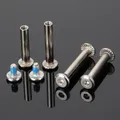 10Pcs Diameter 6mm *31mm/36mm Roller Skates Parts Axle Male & Female Screws for Child Kid Adult Free