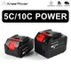 5C/10C Power Battery Rechargeable 21V Lithium Battery For Makita Cordless Screwdriver Electric Drill